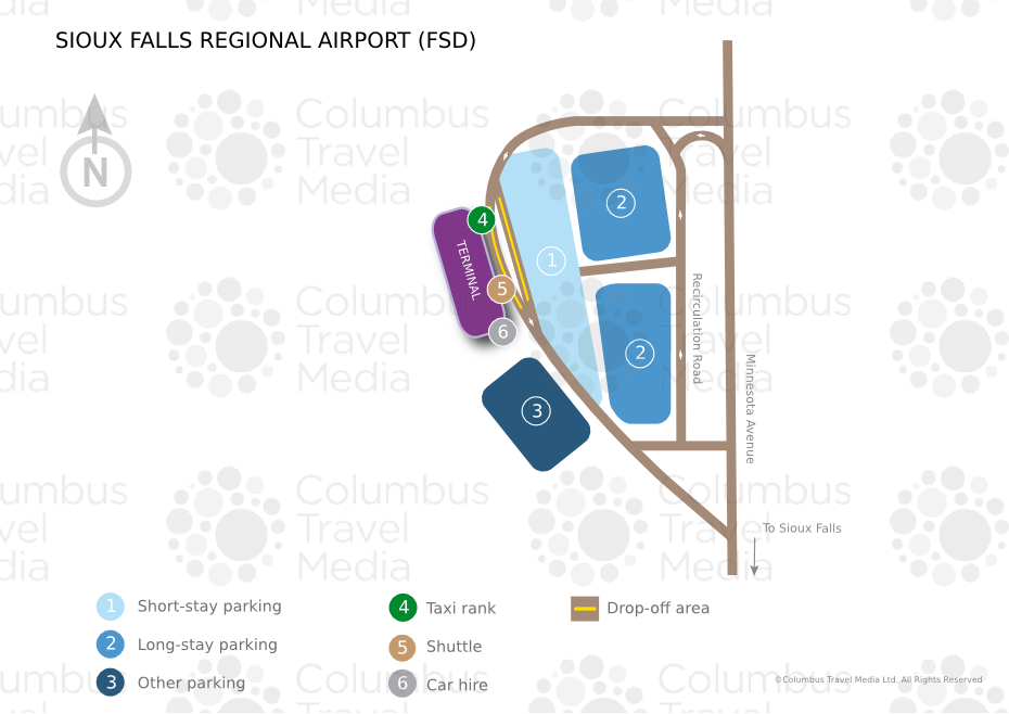 Sioux Falls South Dakota Airport Car Rentals