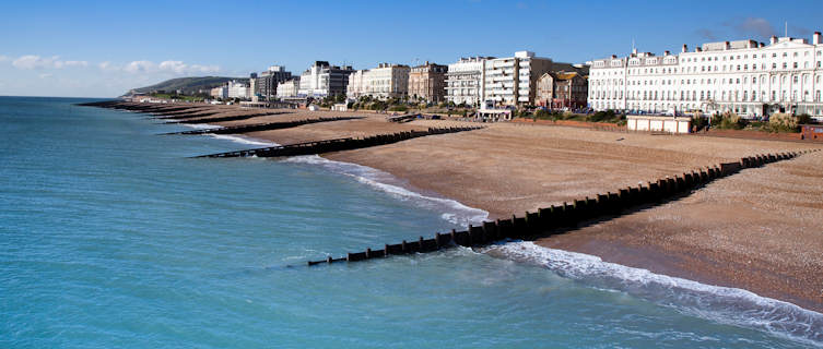 Wander along Eastbourne's traditional seafront