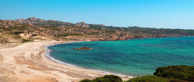 Go for a swim in Corsica's azure sea