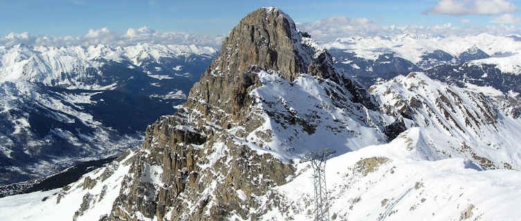 Mountain scenery, Courchevel