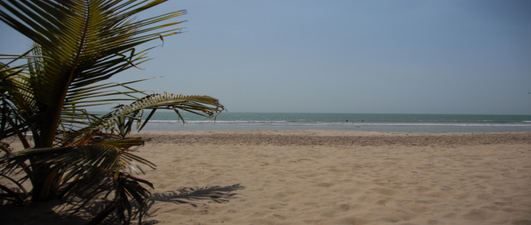 The impressive Sanyang Beach in Banjul is the perfect place to relax and let the day pass you by