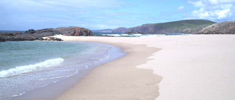Sandwood Bay is one of the most remote beaches in Britain