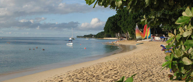 Go for a swim in Paynes Bay
