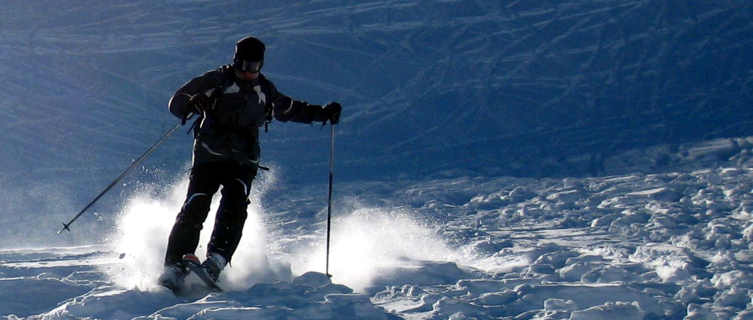 Skier, Serre Chevalier