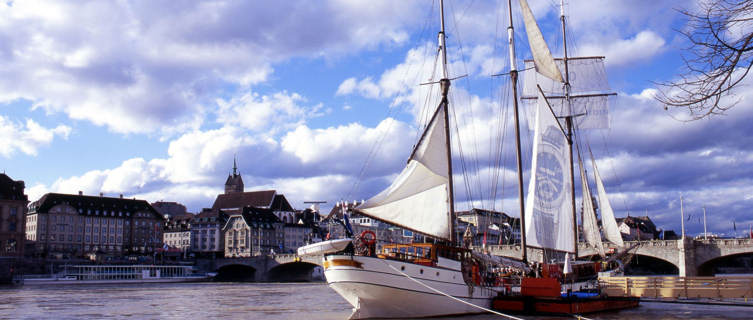 Sailboat on the Rhine