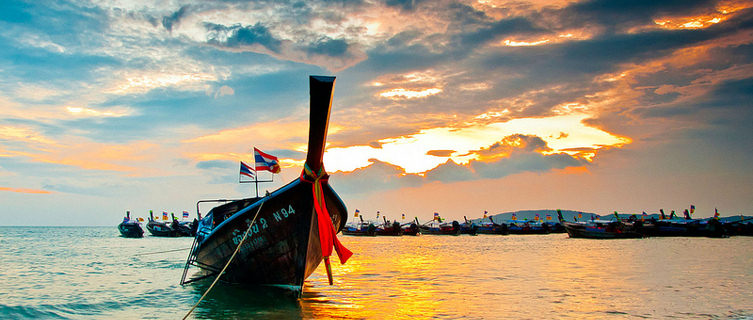 Longtail boat, Krabi, Thailand