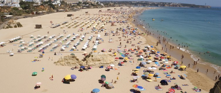 Praia da Rocha is one of the most popular of the stunning beaches in Albufeira