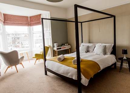 Spacious rooms at the Cutty Sark, Falmouth