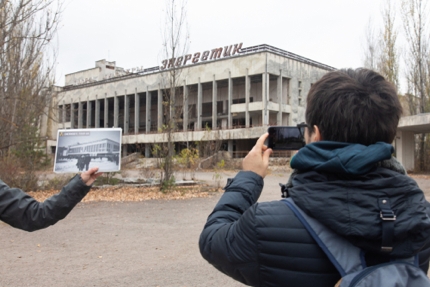On a guided tour of Pripyat